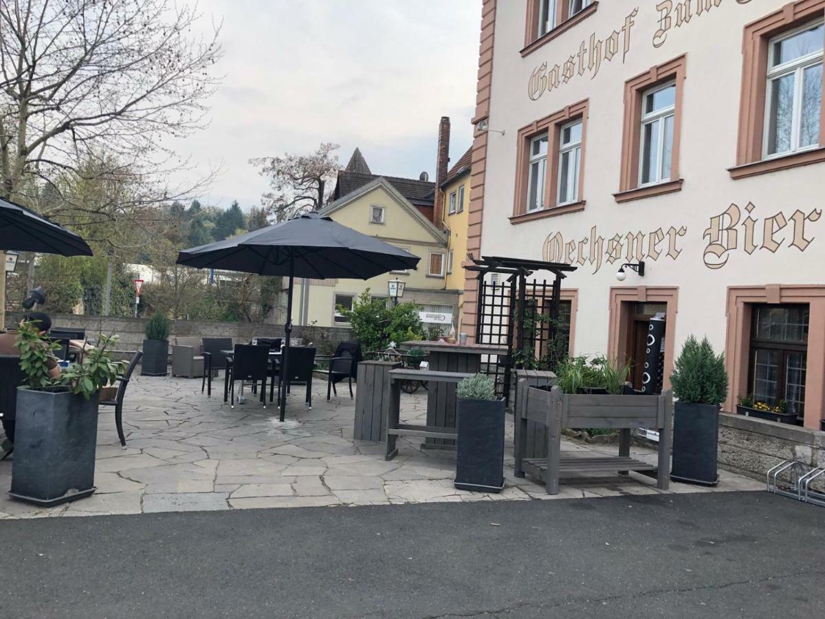 Gasthof Baeren Ochsenfurt Exterior foto