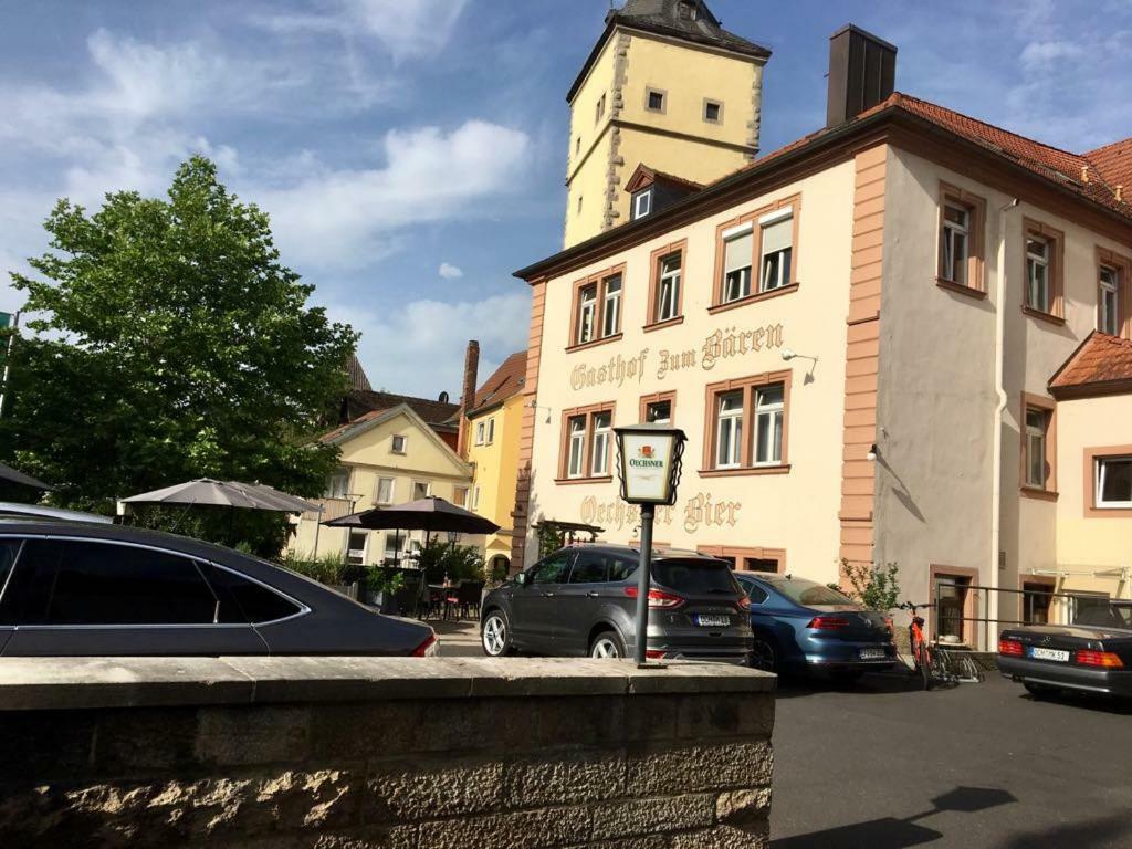 Hotel Gasthof Baren Ochsenfurt Exterior foto